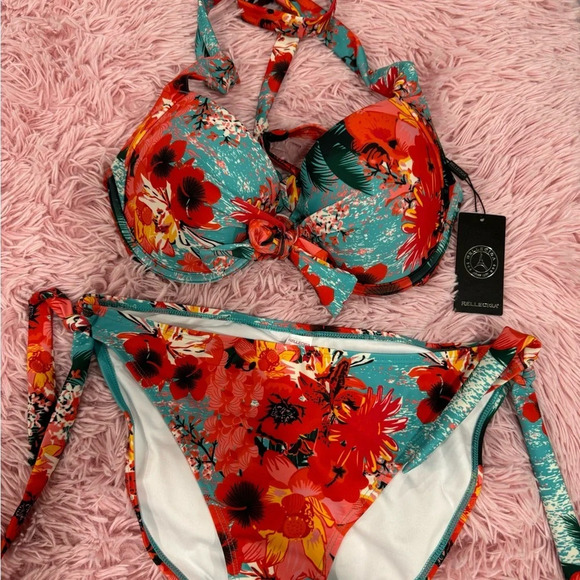 RELLECIGA Women's Push Up Bikini set L - Picture 9 of 11